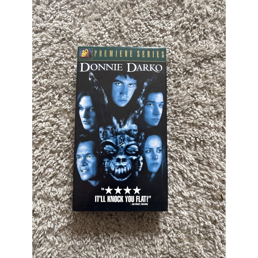 RARE Donnie Darko VHS - 2002 Horror Mint Copy